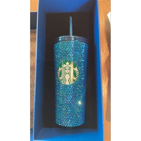 แกวนำ Starbucks 25th Anniversary Blue Bling Cold Shopee Thailand