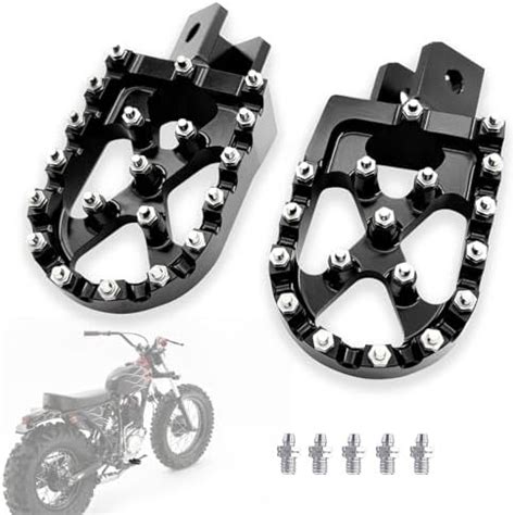 Amazon Foot Pegs For TW200 Dirt Bike Foot Pegs Footrests Pedals