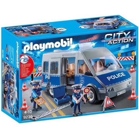 Playmobil City Action Fourgon De Police Achat Vente