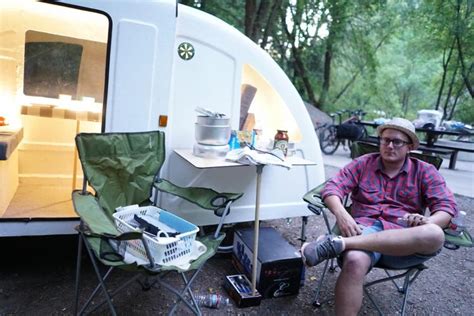 Wide Path Camper: A Mini Camper That's Towed With Your Bicycle