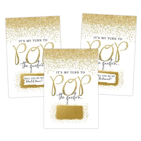 Buy Be My Bridesmaid Scratch Off Cards Maid Of Honor Proposals Ideas