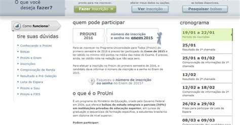 G1 Prouni 2016 MEC Disponibiliza 2 5 Mil Bolsas De Estudos No Vale E