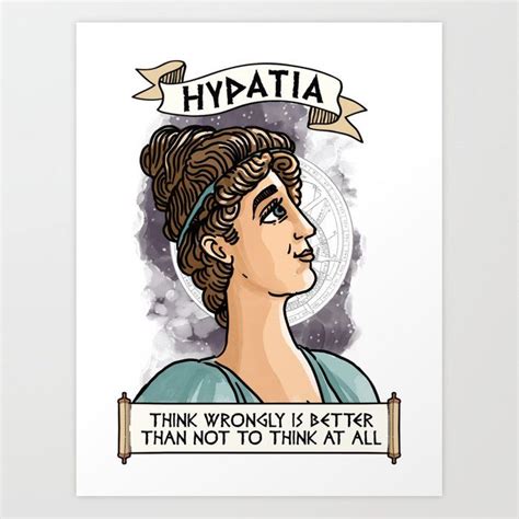 Art Prints & Printed Wall Decor | Society6 | Hypatia, Alexandria, Art