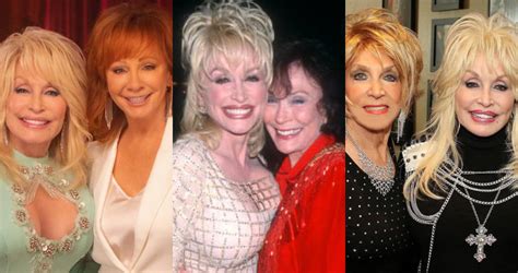 Reba Mcentire Loretta Lynn And More Celebrate Dolly Parton S 76th Birthday