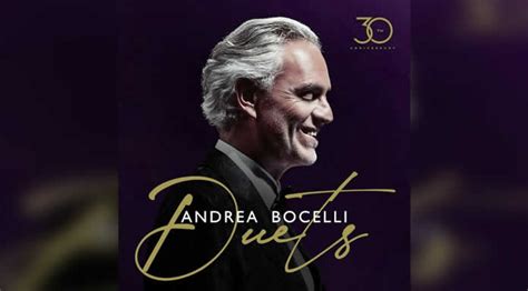 ANDREA BOCELLI celebrará 30 años de carrera con el nuevo álbum DUETS