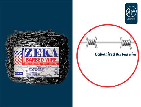 Barbed Wire 240m 125g Single Strand Zeka