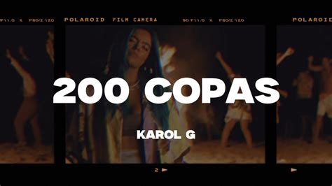 Karol G Copas Letra Lyrics Youtube