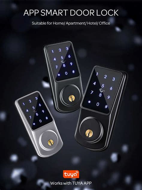 Fechaduras De Porta Wifi Fechadura Eletr Nica Keyless Secure Teclado