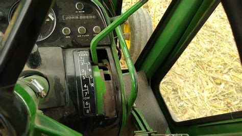 How To Drive A John Deere Synchro Shift Transmission YouTube