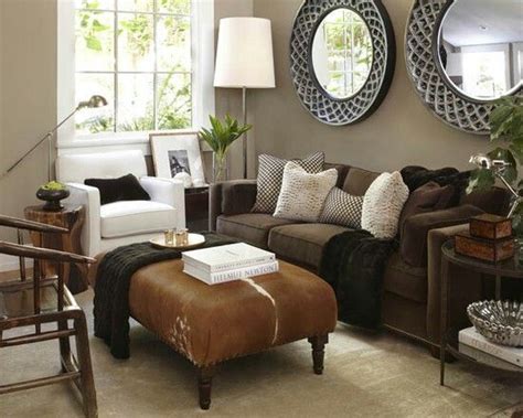 Living Room Wall Color With Brown Sofa | Bryont Rugs and Livings