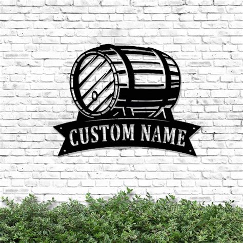 Personalized Beer Metal Sign, Metal Name Sign, Custom Beer Lovers Metal ...