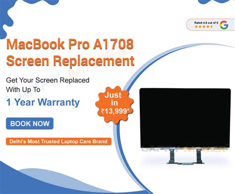 MacBook Pro A1708 Screen Replacement In Delhi