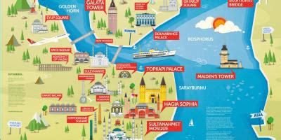 Istanbul Constantinople Map Maps Istanbul Constantinople Turkey