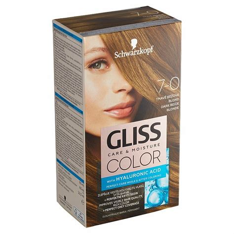 Schwarzkopf Gliss Color Farba Na Vlasy Tmav B Ov Blond Blond