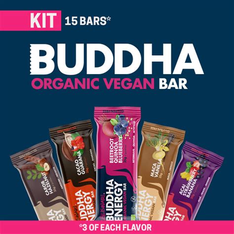 Buy Now Buddha Energy Bar Starter KIT Bars Iswari