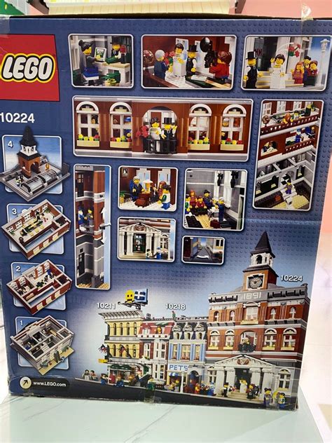 Lego 10224 Town Hall Hobbies And Toys Toys And Games On Carousell