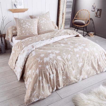 Parure De Lit X Cm Flanelle De Coton Colette Beige Linnea