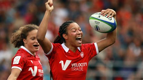 Canadian Rugby 7s Women Qualify For Cup Quarterfinals In Perth