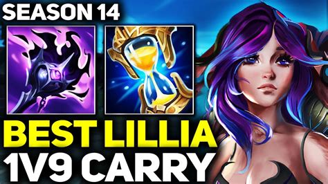 Rank 1 Best Lillia In The World 1v9 Carry Gameplay League Of Legends