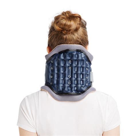 Adjustable Size Inflatable Neck Traction Collar Cervical Traction