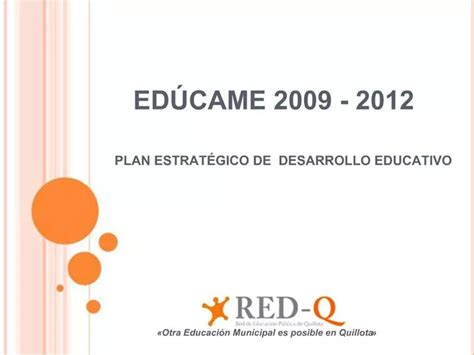 Ppt Plan Estrat Gico De Desarrollo Educativo Powerpoint Presentation