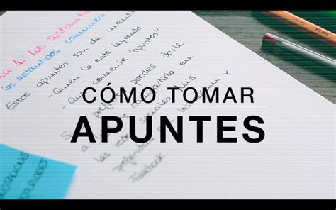 10 Tips Para Tomar Apuntes Como Tomar Apuntes Cómo Tomar Notas Toma De Apuntes