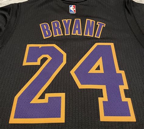 Rare Adidas Nba Los Angeles La Lakers Kobe Bryant Hollywood Nights Jersey Ebay