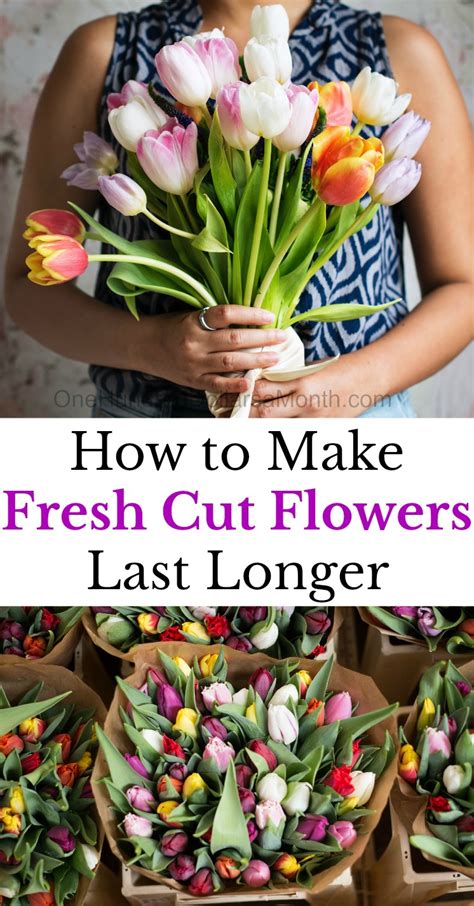 10 Tips To Make Fresh Cut Flowers Last Longer One Hundred Dollars A Month