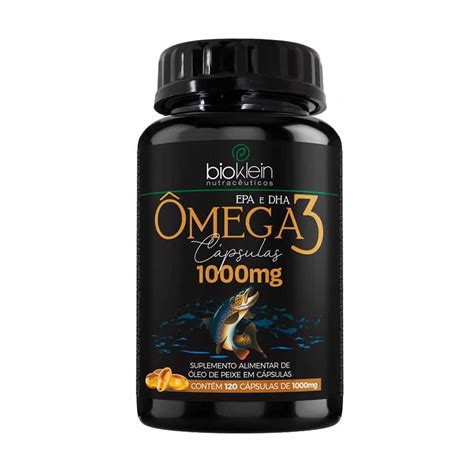 Kit 2X Ômega 3 1000mg 120 Cápsulas Bioklein OtimaNutri