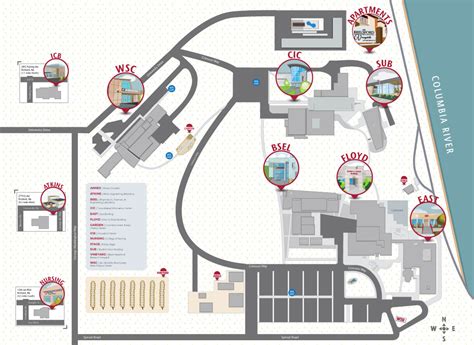 Washington State University Campus Map – Map VectorCampus Map