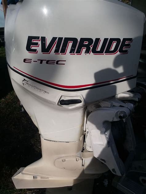 Evinrude Etec Hp Outboard For Sale For Boats From Usa