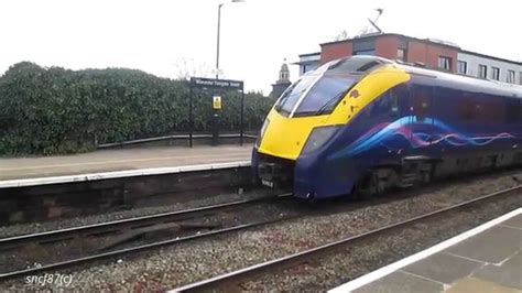 First Great Western Class 180 Departs At Worcester Foregate St Youtube