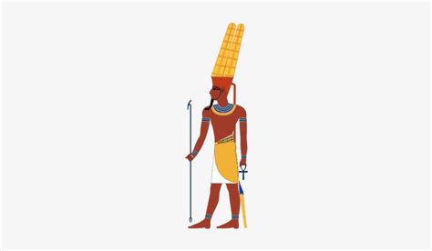 Amun Egyptian God Transparent Background Transparent PNG 400x400