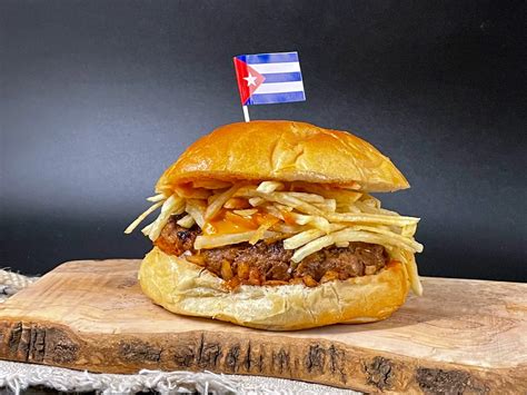 Frita Cubana (Cuban Hamburger) - The American Cuban Table