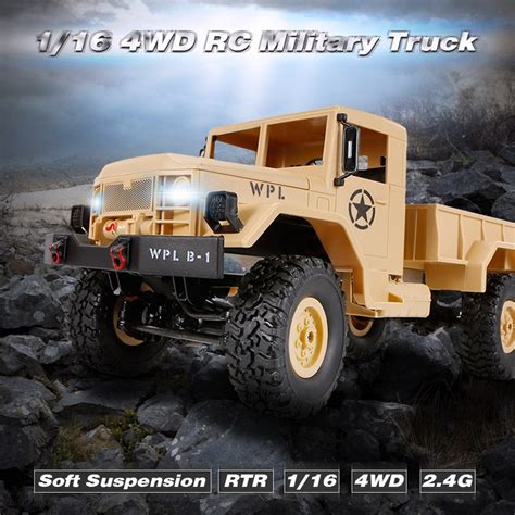 2.4G 4WD RC Military Truck Off-Road Rock Crawler Army Car – 3853A/Green