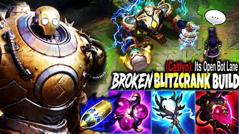 My Season Blitzcrank Build Is So Broken That Caitlyn Is Still Tilted