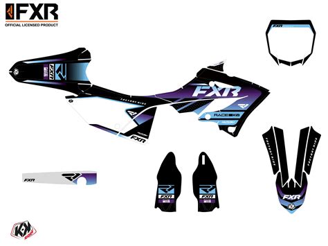 Kit D Co Motocross Yamaha Fxr Revo Violet S Rie Kutvek