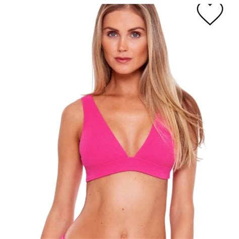 BECCA Swim Nwt Becca Elliana Banded Triangle Bikini Top Poshmark