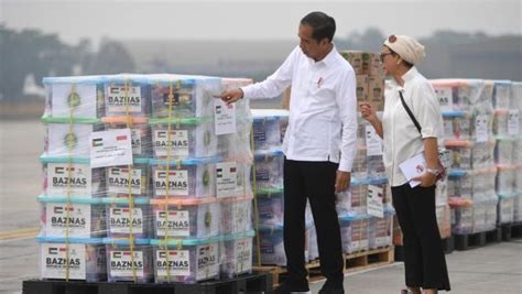 Jalur Mesir Tiga Pesawat Antar Bantuan Medis Dan Kebutuhan Pokok Ke