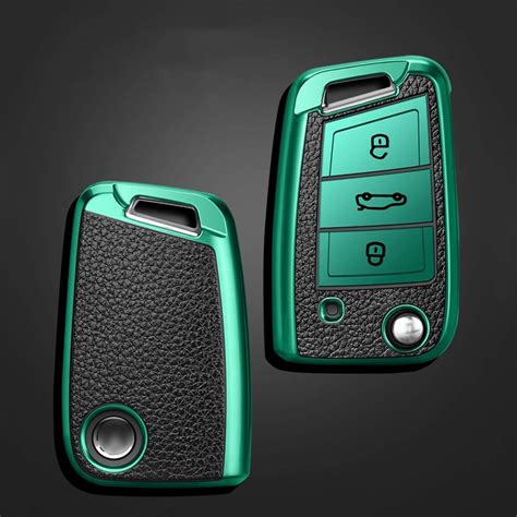 Buy Ontto For Audi A Flip Key Fob Cover Pu Leather And Tpu