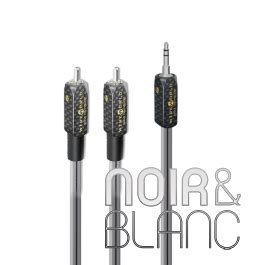 C Ble Mini Jack Wireworld Nano Platinum Eclipse Mini Jack Noir Et Blanc