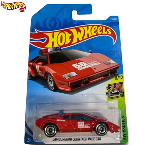 HOT WHEELS LAMBORGHINI COUNTACH PACE CAR Shopee Brasil