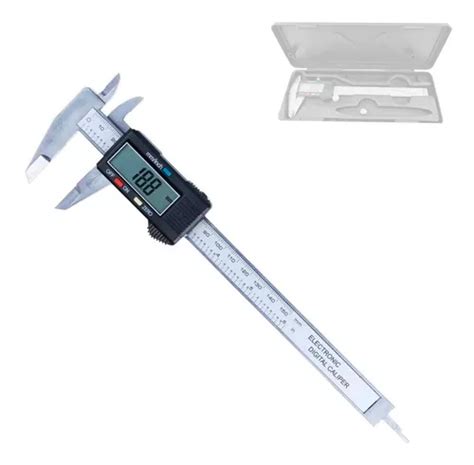 Pie De Metro Digital Caliper Calibrador Mm Con Estuche En Venta En