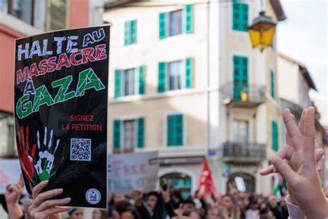 Drôme Un Rassemblement à Valence Pour Dire “halte Au Massacre à Gaza