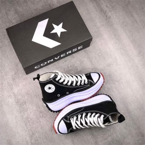 Jual Produk 6bb8o Sepatu Sneakers Wanita Converse X Jw Anderson Run