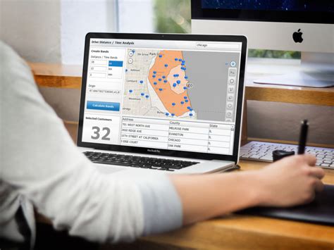 drive time analysis cmaps analytics connect