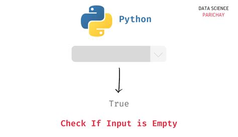 Python Check If Input Is Empty Data Science Parichay