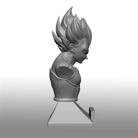 Archivo Stl Busto Vegeta Hakaishin・objeto Para Impresora 3d Para