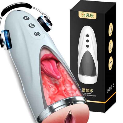 Buy Automatic Male Masturbator Cup Realistic Tip Of Tongue And Mouth