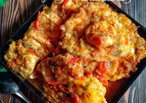 Resep Telur Tahu Gongso Khas Semarang Oleh Oknisa Carolina Cookpad